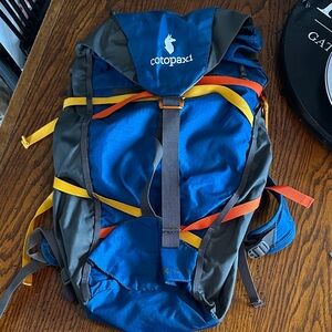 Cotopaxi Blue and Gray Backpack